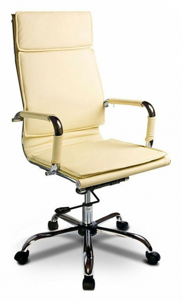 Фото Кресло компьютерное Бюрократ CH-993 слоновая кость BUR_CH-993_ivory - интернет-магазин МегаТерем в Москве