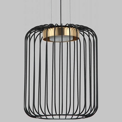 Фото Подвесной светильник Imex MD.2310 MD.23106-1-P-BK+BR IMX_MD.23106-1-P-BK_BR - интернет-магазин МегаТерем в Москве