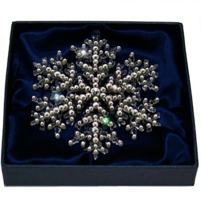 Картина Снежинка с кристалл...