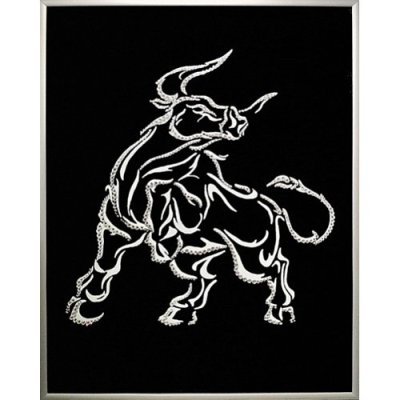 Картина Символ года - Бык с...