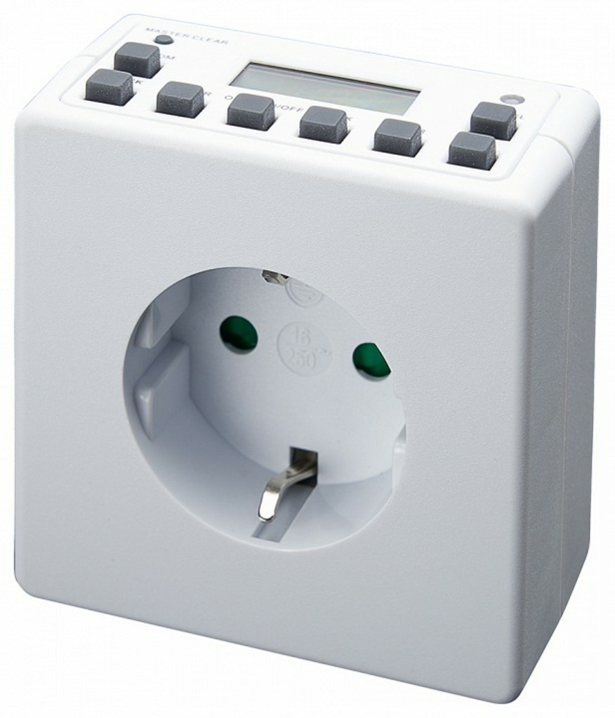 Фото Розетка с таймером Feron TM21 23215 FE_23215 - интернет-магазин МегаТерем в Москве