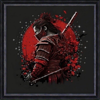 Картина Ниндзя 2024 с крист...