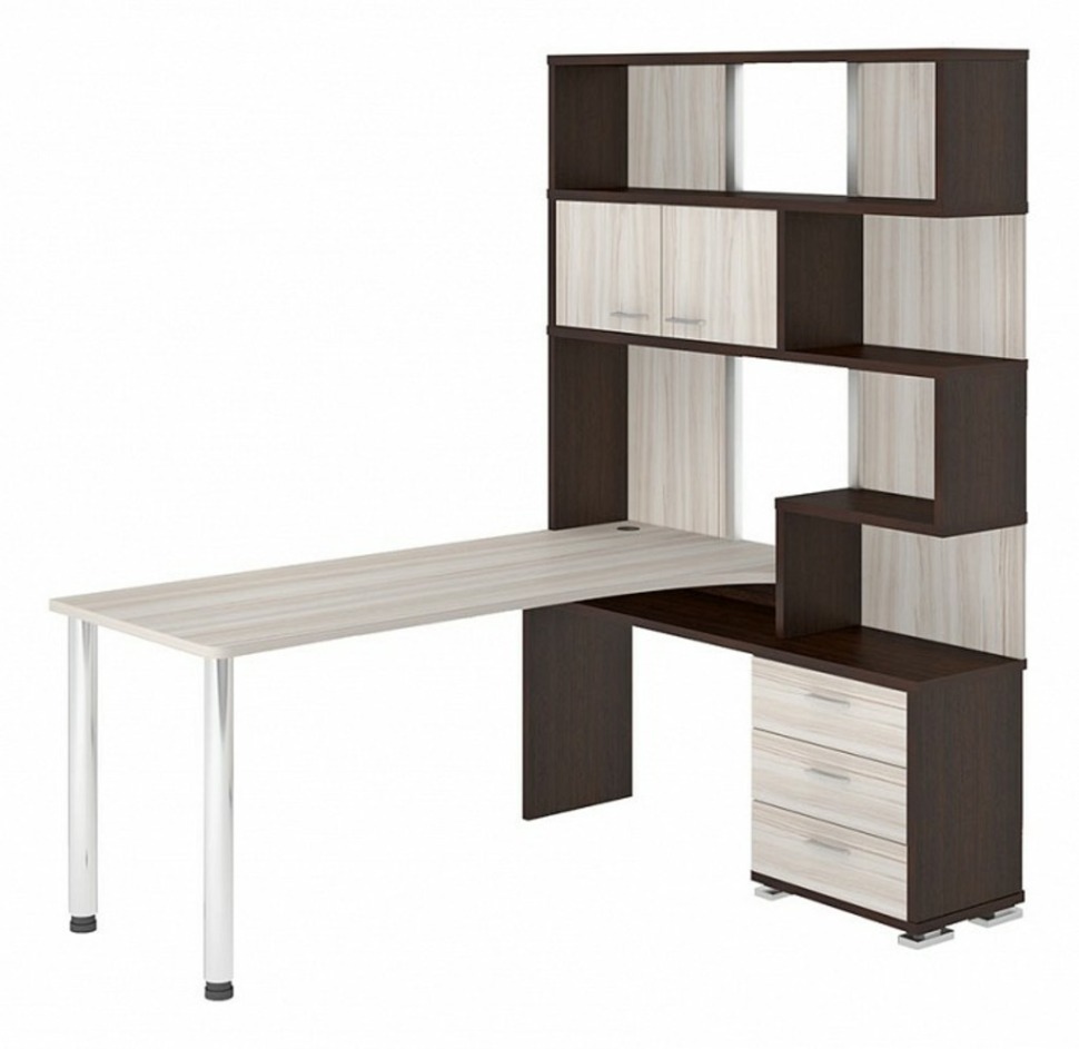 Фото Стол компьютерный Домино СР-420/170 MER_SR-420_170_VKK-PRAV - интернет-магазин МегаТерем в Москве