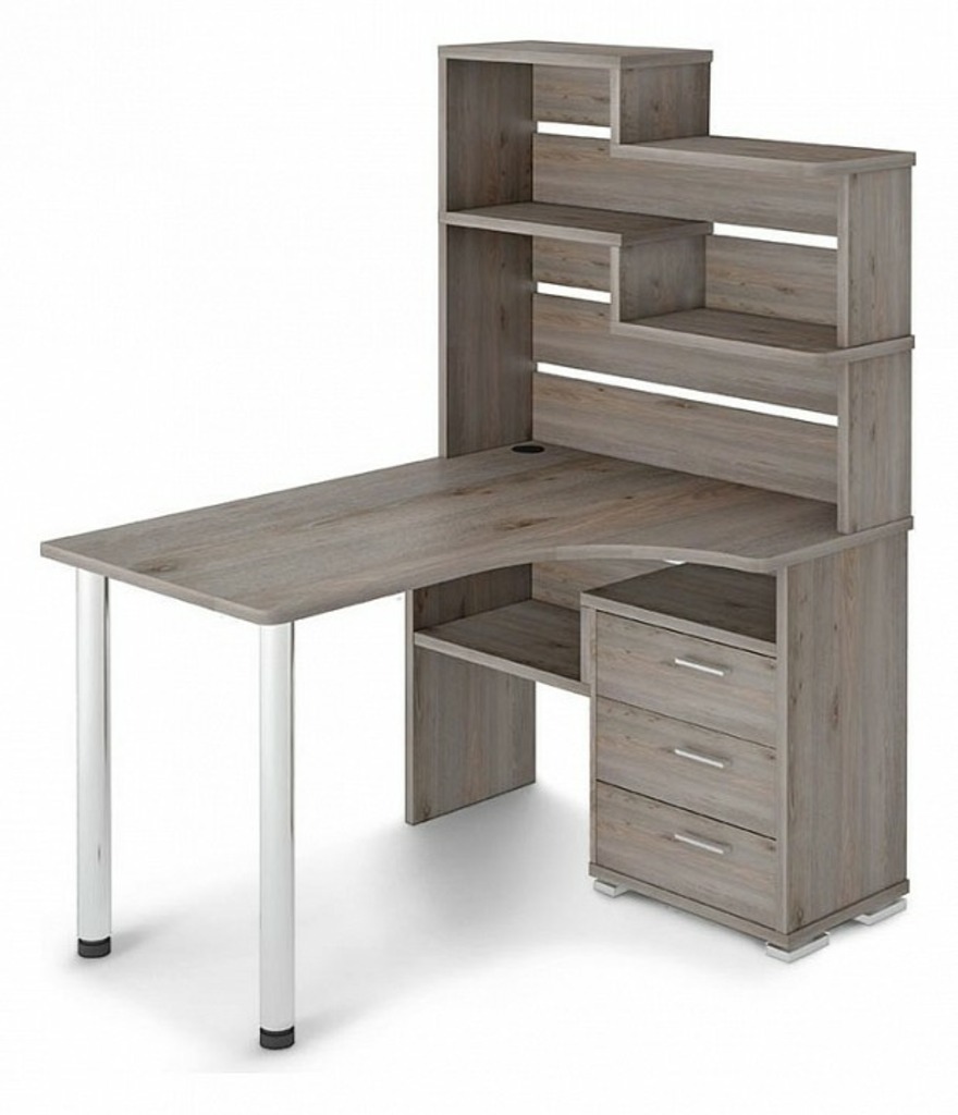 Фото Стол компьютерный Домино СР-132-130 MER_SR-132_N-PRAV - интернет-магазин МегаТерем в Москве