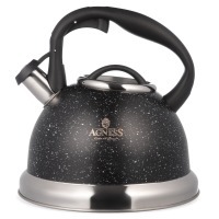 Чайник agness со свистком, 3,1 л (937-034) 