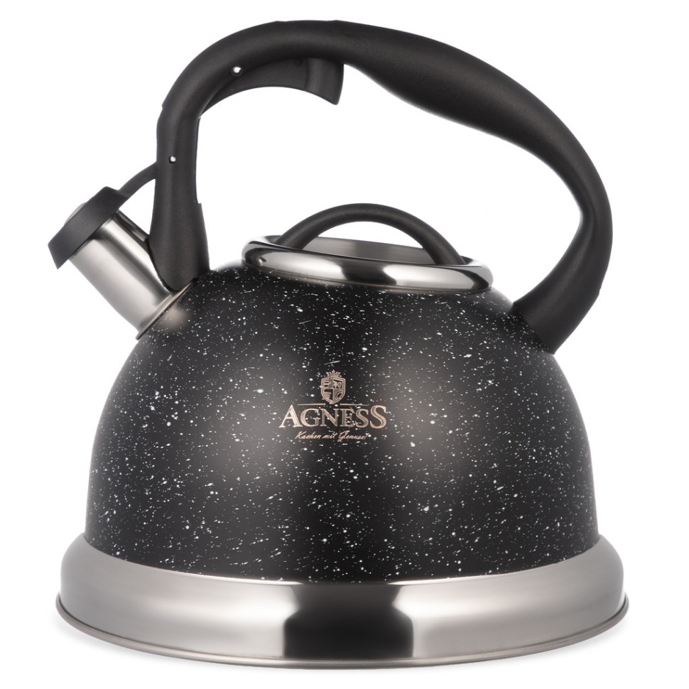 Фото Чайник agness со свистком, 3,1 л (937-034)  - интернет-магазин МегаТерем в Москве