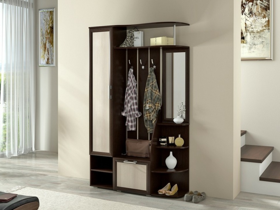 Фото Стенка для прихожей Ксения-2 BTS_T0018269 - интернет-магазин МегаТерем в Москве