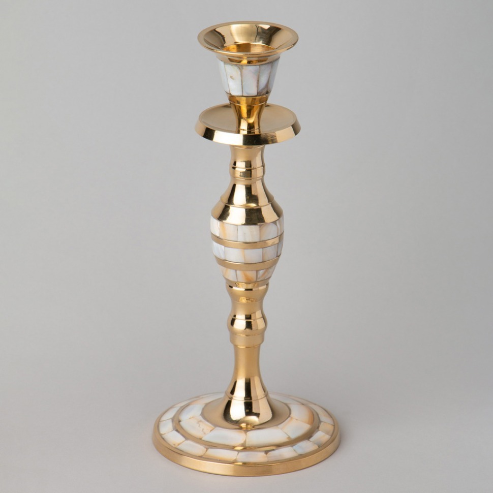 Фото Подсвечник  10x10x22см Lefard (733-192) - интернет-магазин МегаТерем в Москве