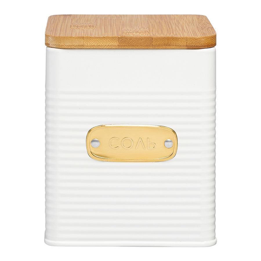 Фото Банка для хранения соли irmel, 1,7 л, молочная (78688) - интернет-магазин МегаТерем в Москве