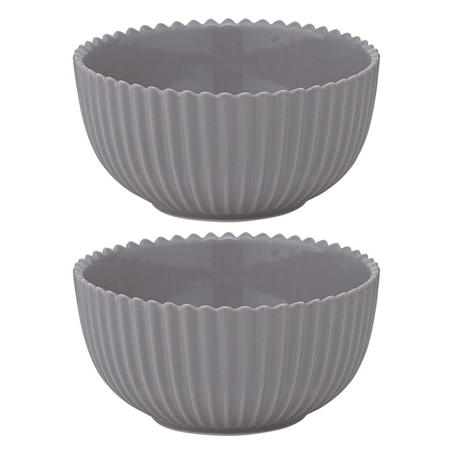 Фото Набор из двух салатников темно-серого цвета из коллекции edge, 300 мл (75172) - интернет-магазин МегаТерем в Москве