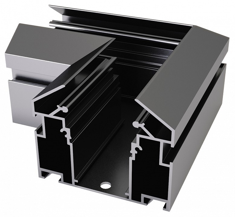 Фото Соединитель угловой L-образный для треков встраиваемых ST-Luce SKYLINE 220 ST046.199.00.1 - интернет-магазин МегаТерем в Москве