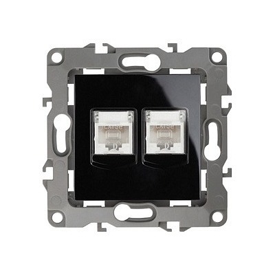 Розетка двойная Ethernet RJ...