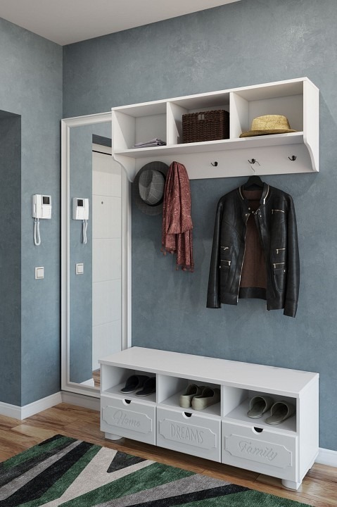 Фото Стенка для прихожей ДримСтар KOM_DrimStar_system_3 - интернет-магазин МегаТерем в Москве