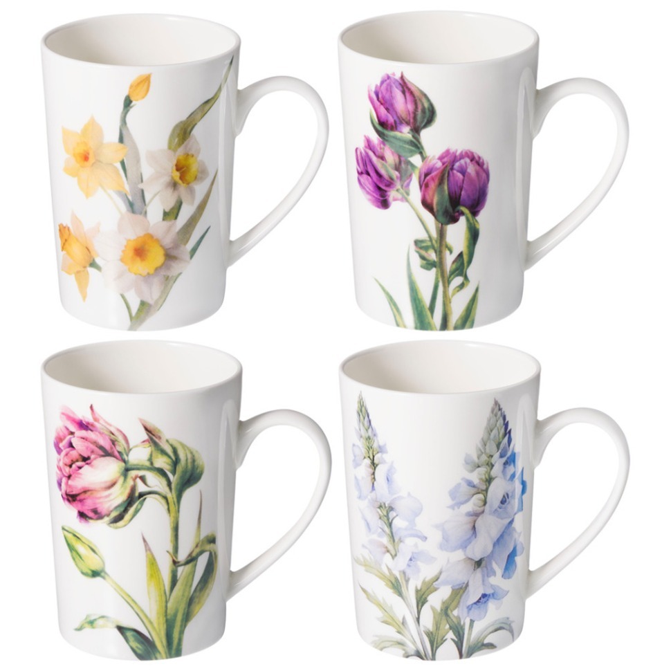 Фото Набор кружек lefard sentiment 4 шт. 425 мл (415-2301)  - интернет-магазин МегаТерем в Москве