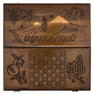 Нарды резные "Хайастан" 60, Haleyan (28832)