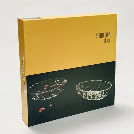 Фото Набор салатников 6 шт SANTA 220 мл 0733 (7151) - интернет-магазин МегаТерем в Москве