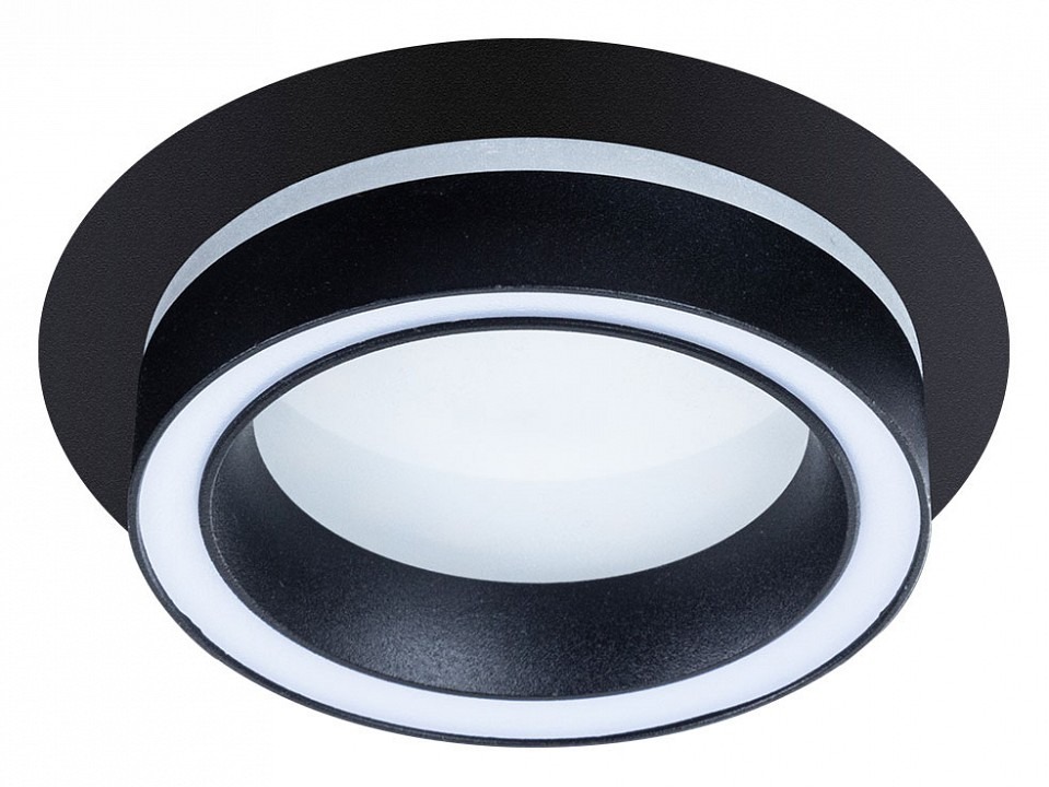 Фото Встраиваемый светильник Arte Lamp Atik A4513PL-1BK AR_A4513PL-1BK - интернет-магазин МегаТерем в Москве