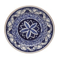 Тарелка P400-BW(CFL0436), 43.2, керамика, blue/white, CASAFINA BY COSTA NOVA