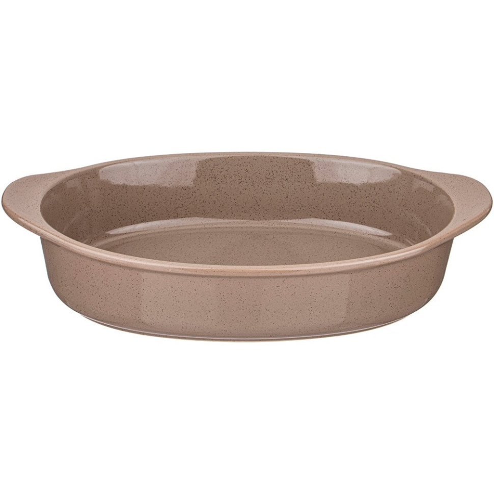 Фото Блюдо для запекания agness modern kitchen овальное серое 2600 мл 37*23*8 см (777-087)  - интернет-магазин МегаТерем в Москве