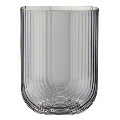 Ваза florenty, 23,5 см, серая (75116)