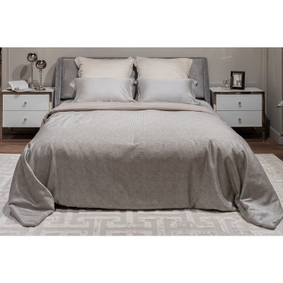 Покрывало Gloss серое 260*2...