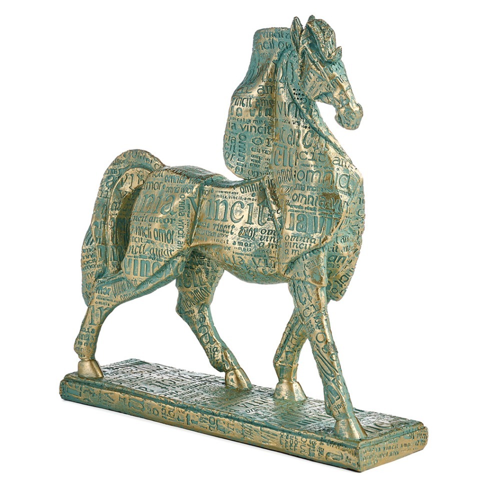 Фото Фигурка декоративная лошадь 22,8*7*23,2 см Lefard (146-2197) - интернет-магазин МегаТерем в Москве