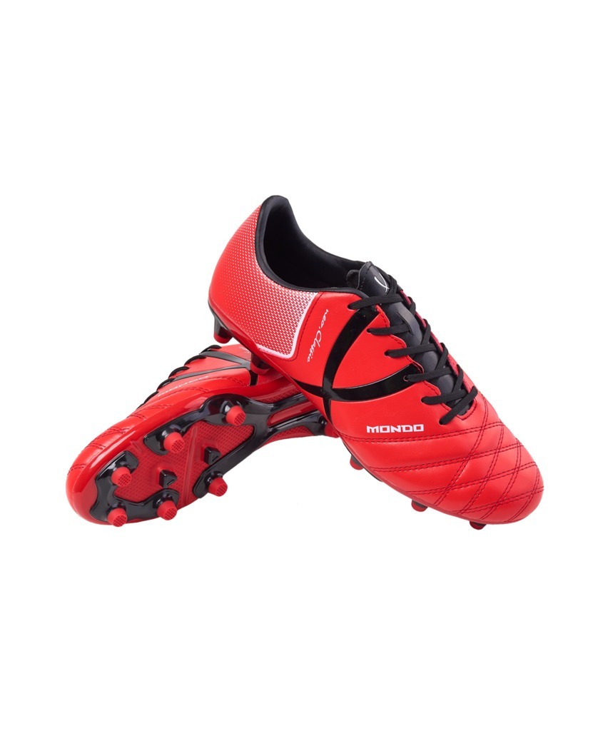Фото БЕЗ УПАКОВКИ Бутсы футбольные JÖGEL Mondo FG Red/black (2134129) - интернет-магазин МегаТерем в Москве