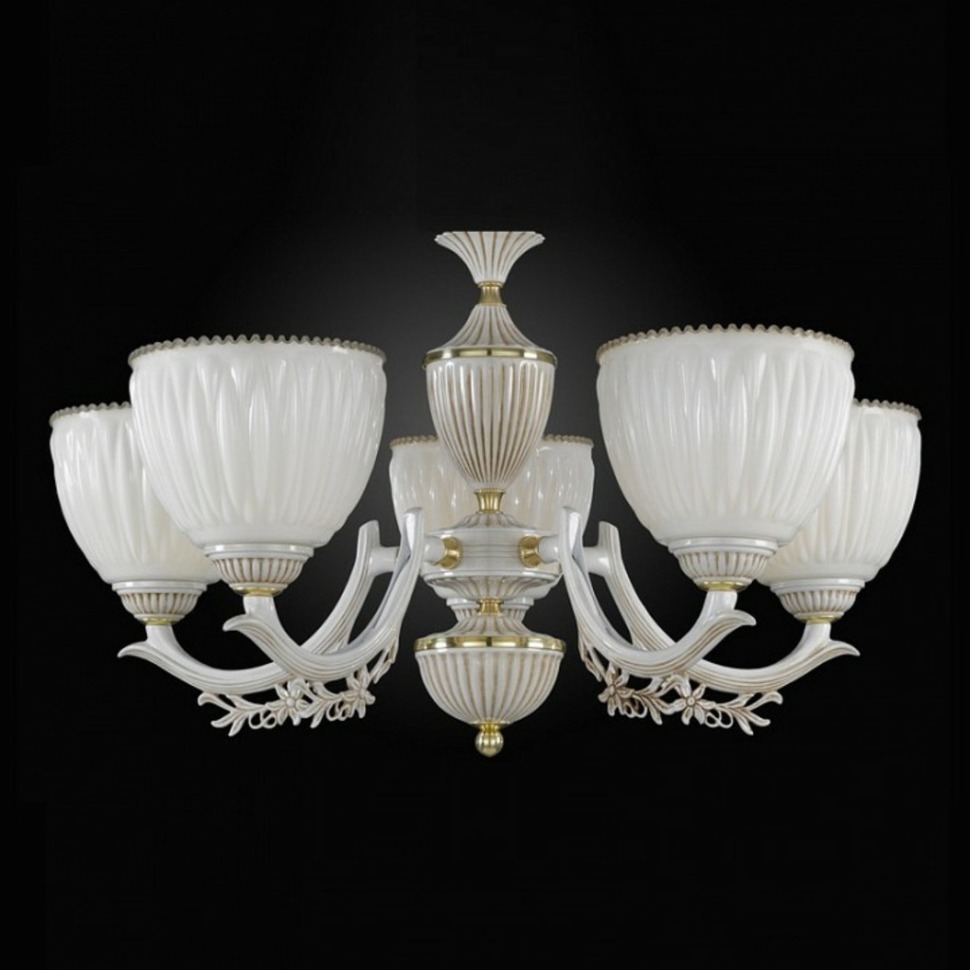 Фото Подвесная люстра Reccagni Angelo 9681 L 9681/5 RA_L_9681_5 - интернет-магазин МегаТерем в Москве