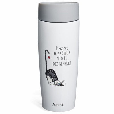 Термокружка agness  особенн...
