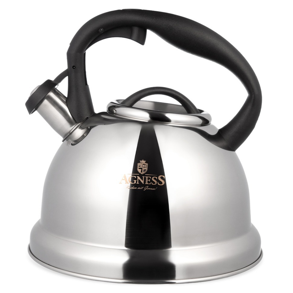 Фото Чайник agness со свистком, 3,1 л (937-035)  - интернет-магазин МегаТерем в Москве