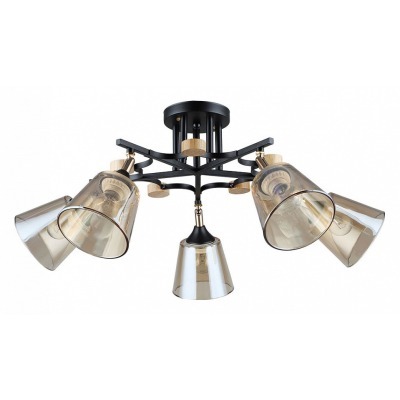 Люстра на штанге Arte Lamp Glassy A5078PL-5BK AR_A5078PL-5BK