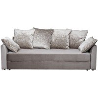 Диван Mores(K)кант трехмест.раскл. вельвет беж. Velv SBEG+Velv ECRU+Umbr SBEG 226*103*94 (TT-00011014)