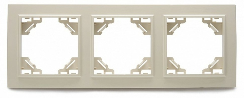 Фото Рамка на 3 поста Stekker PFR00-9003 39242 FE_39242 - интернет-магазин МегаТерем в Москве