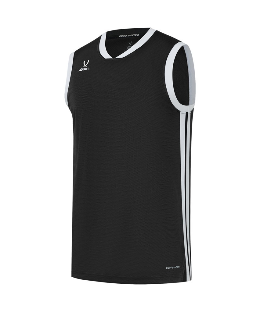 Фото Майка баскетбольная JÖGEL DIVISION PerFormDRY Jersey 99, черный (2130626) - интернет-магазин МегаТерем в Москве