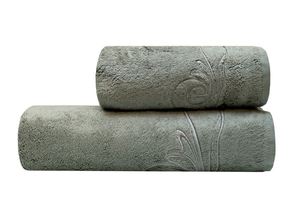 Фото Полотенце Лирика модал зеленое 50*90 (TT-00015198) - интернет-магазин МегаТерем в Москве