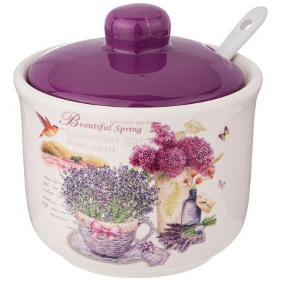 Сахарница с ложкой agness л...