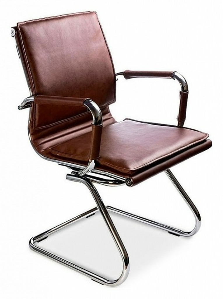 Фото Стул Бюрократ CH-993-low-v BUR_CH-993-Low-V_brown - интернет-магазин МегаТерем в Москве