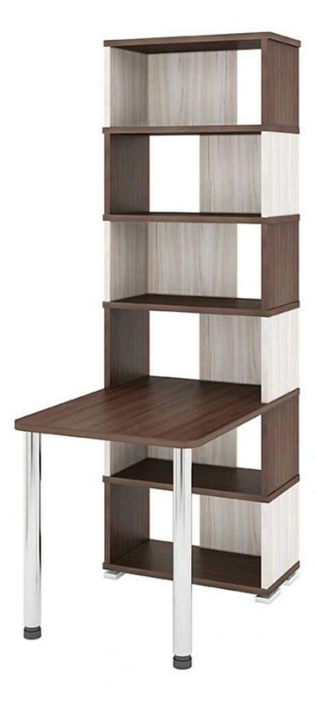 Фото Стол компьютерный Домино СБ-10М/6 MER_SB-10M_6_SHKSH - интернет-магазин МегаТерем в Москве