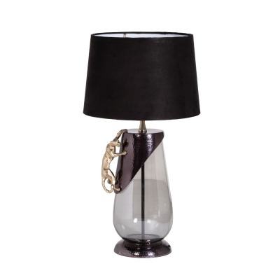 Лампа настольная "Ягуар" плафон черный d34*60,5 см (TT-00010110)