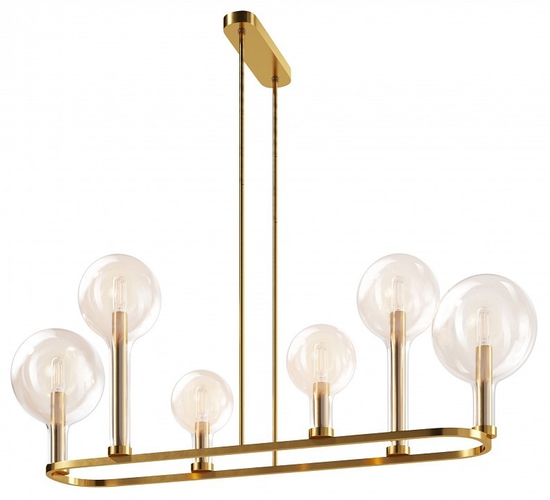 Фото Люстра на штанге Maytoni Status MOD333PL-06BS1 MY_MOD333PL-06BS1 - интернет-магазин МегаТерем в Москве