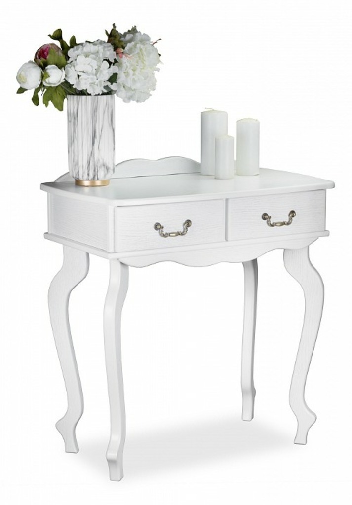 Фото Стол туалетный Берже 21 ясень белый ML_Berge_21_white_ash - интернет-магазин МегаТерем в Москве