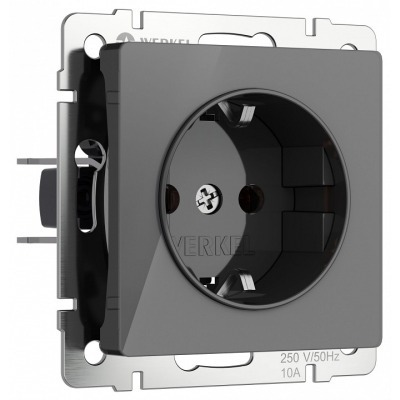 Розетка с заземлением и со ...
