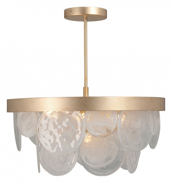 Фото Люстра на штанге Vitaluce V5882 V5882-8/6PL VI_V5882-8_6PL - интернет-магазин МегаТерем в Москве