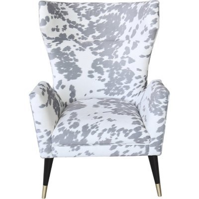 Кресло серо-белое 76*83*109...