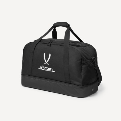 Сумка спортивная с двойным дном JOGEL Division Double Bottom Bag, черный (2130726)