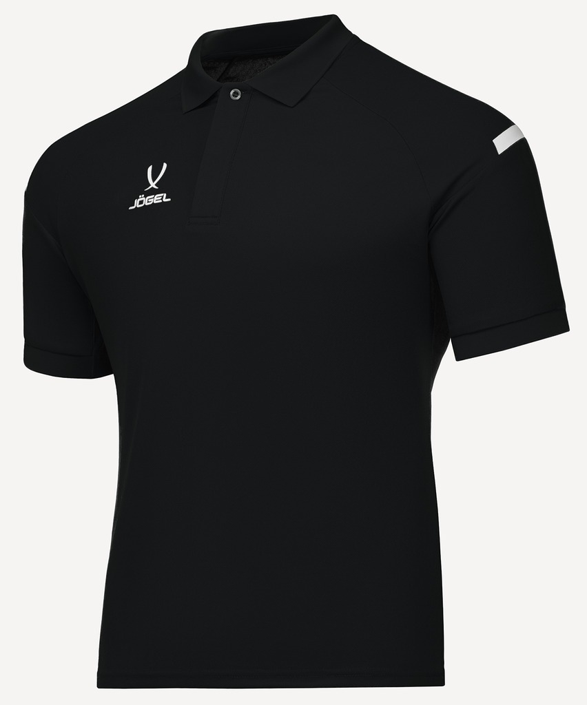 Фото Поло JÖGEL CAMP 2 Poly Polo, черный (2125897) - интернет-магазин МегаТерем в Москве