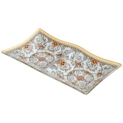 Менажница  коллекция "monogram" 20*11 см мал. уп. = 6 шт. (мин.партия) Lefard (198-314)