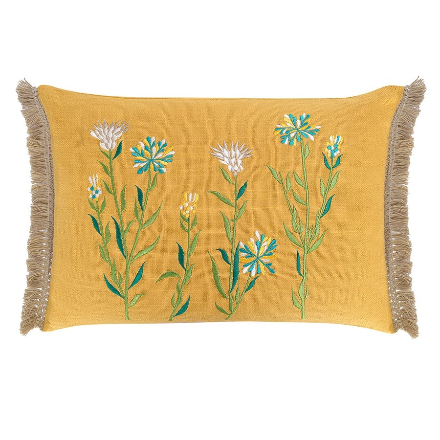 Фото Подушка декоративная radiant bloom из коллекции ethnic, 30х45 см (79074) - интернет-магазин МегаТерем в Москве