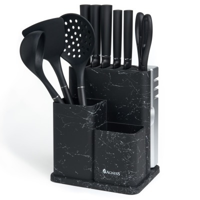 Набор agness из 11пр:5 ноже...