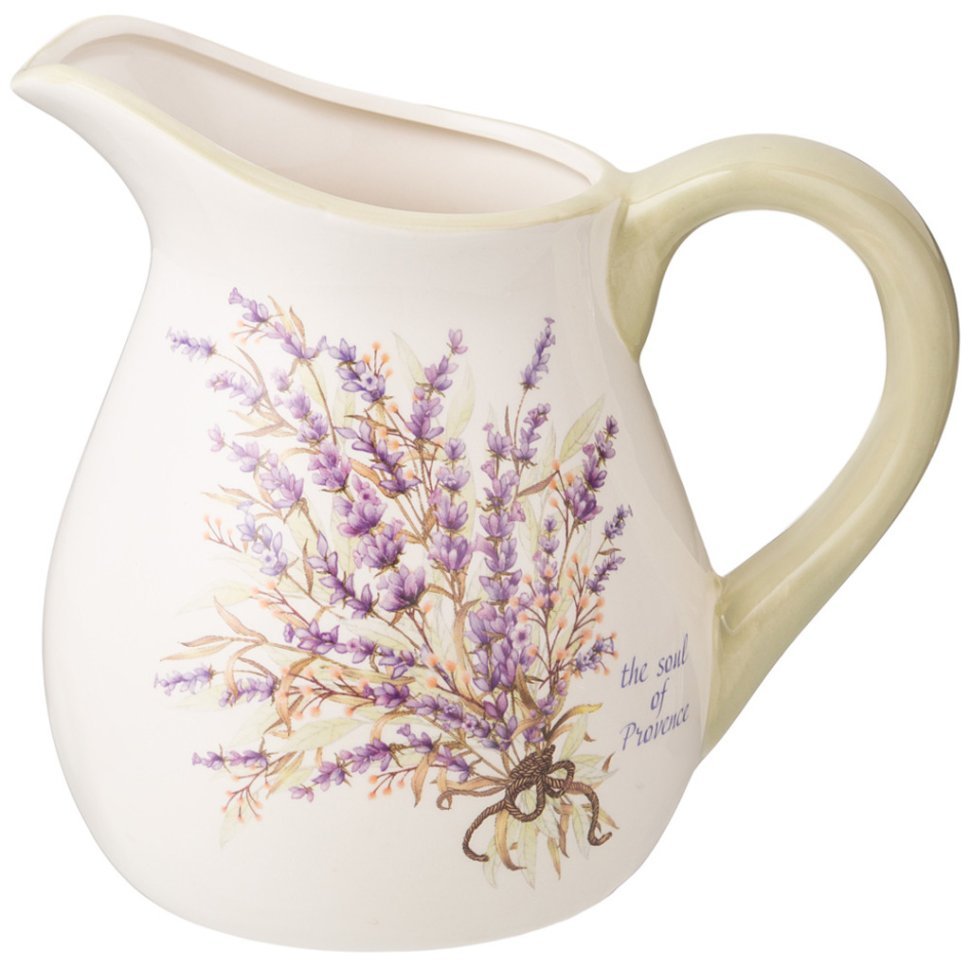 Фото Кувшин agness душа прованса 18*13*16,5 см 1150 мл (358-2048)  - интернет-магазин МегаТерем в Москве